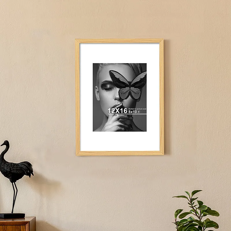 Erato Wooden Photo Frame - Beige media 4