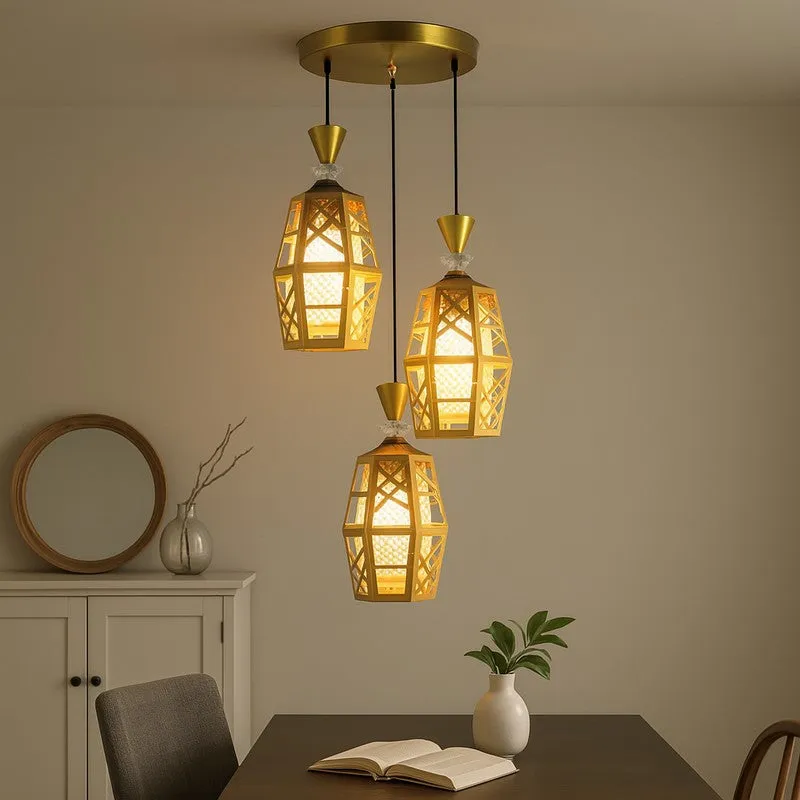 Orlume Metal Cluster Ceiling Lamp media 5
