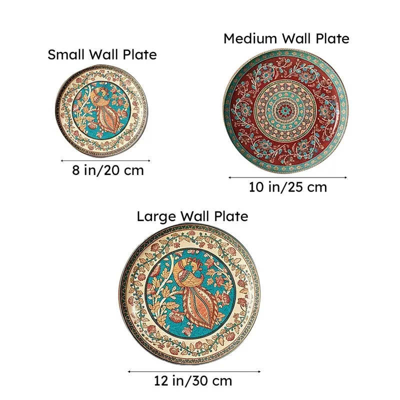 VintageBloom Metal Wall Plates - Set Of Three media 6