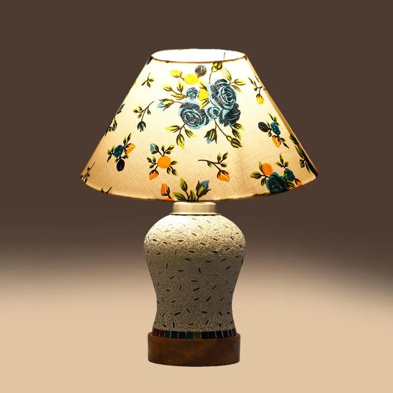 Nivora Fleur Wooden Table Lamp - Multicolor media 7