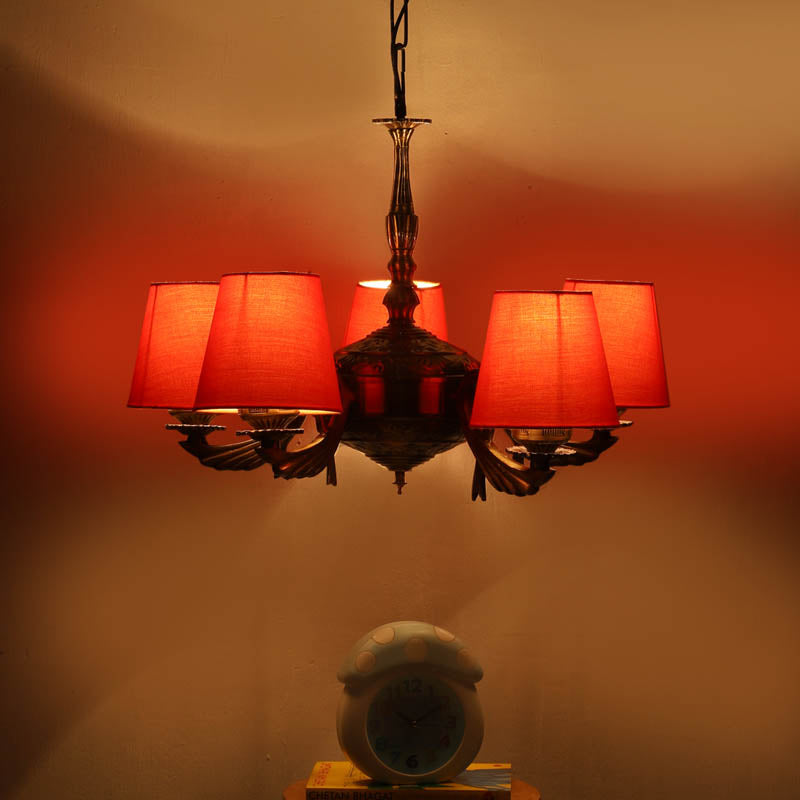 Lumba Conical Golden Antique Ceiling Lamp