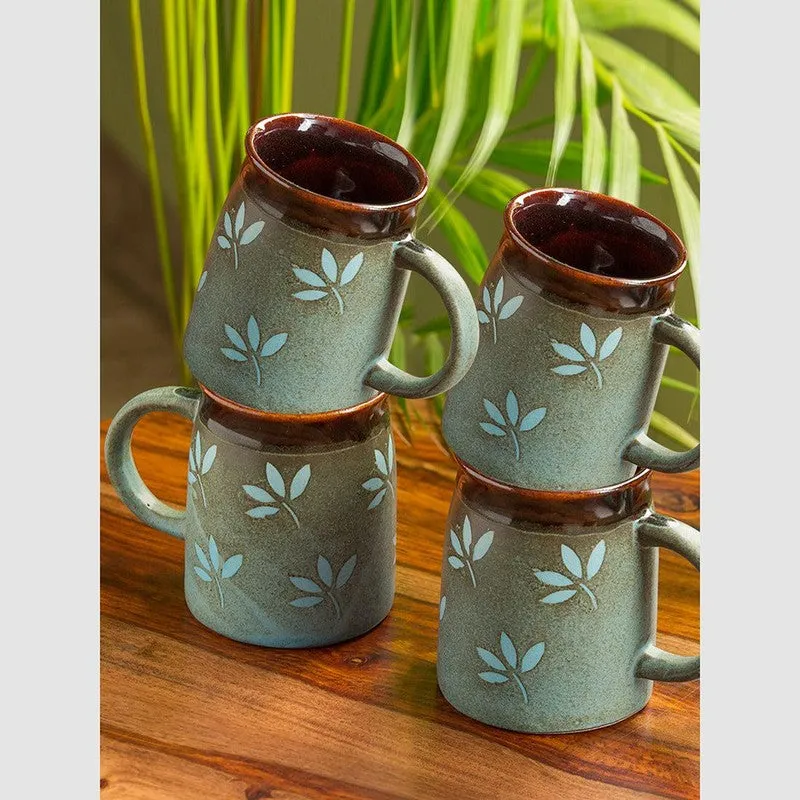 Ambrosia Ceramic Coffee Mug (400 mL Each) - Set of Six media 3