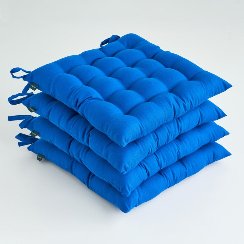 Savra Chair Pad (Blue) - Set Of Four media 3