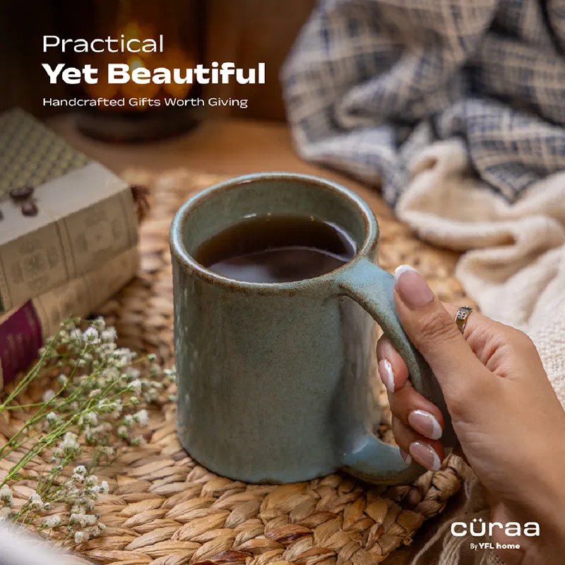 Cyraa By YFL Home Terra Ceramic Coffee Mug (400 mL) media 4