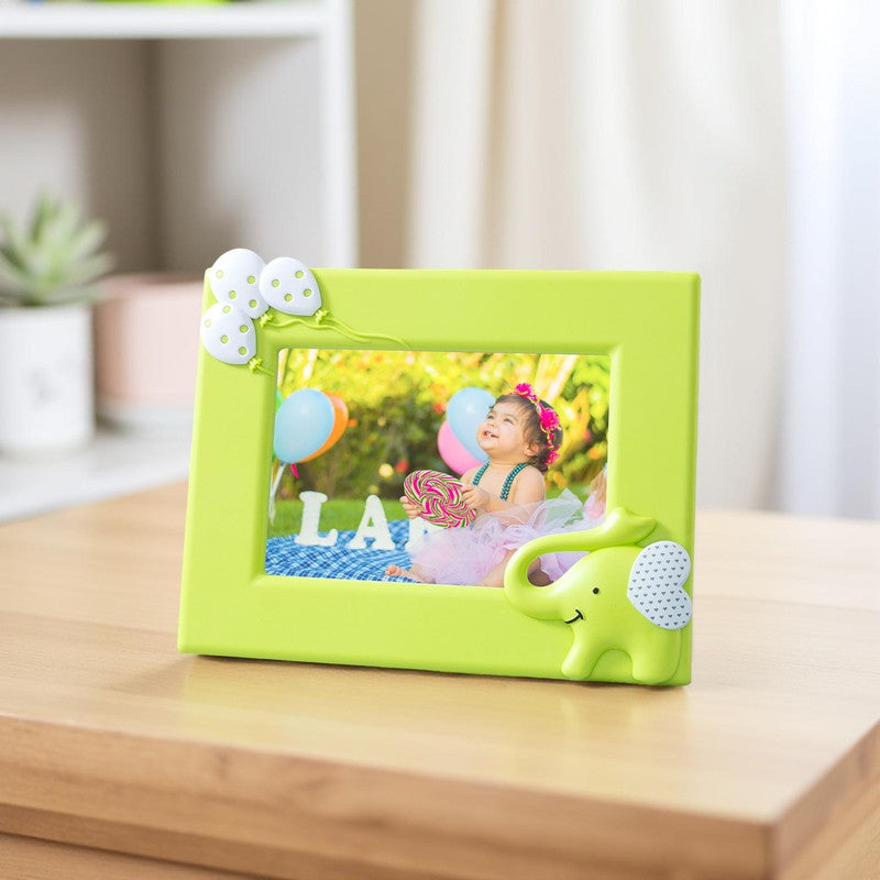 Baby Trunk Photo Frame - Green media 3