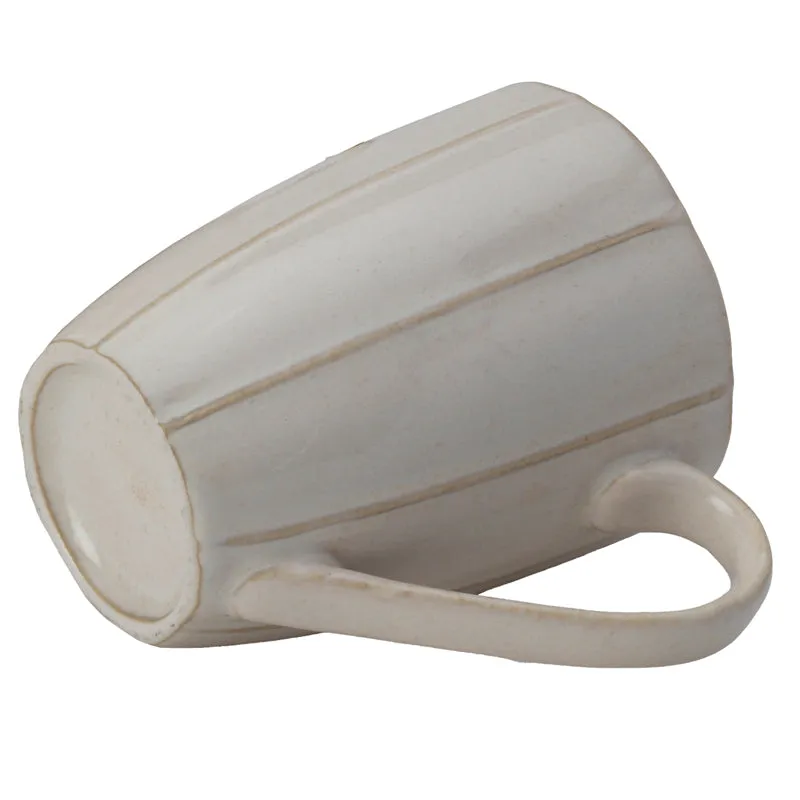 Ciro Porcelain Coffee Mug (300 mL) - Chrome White media 3