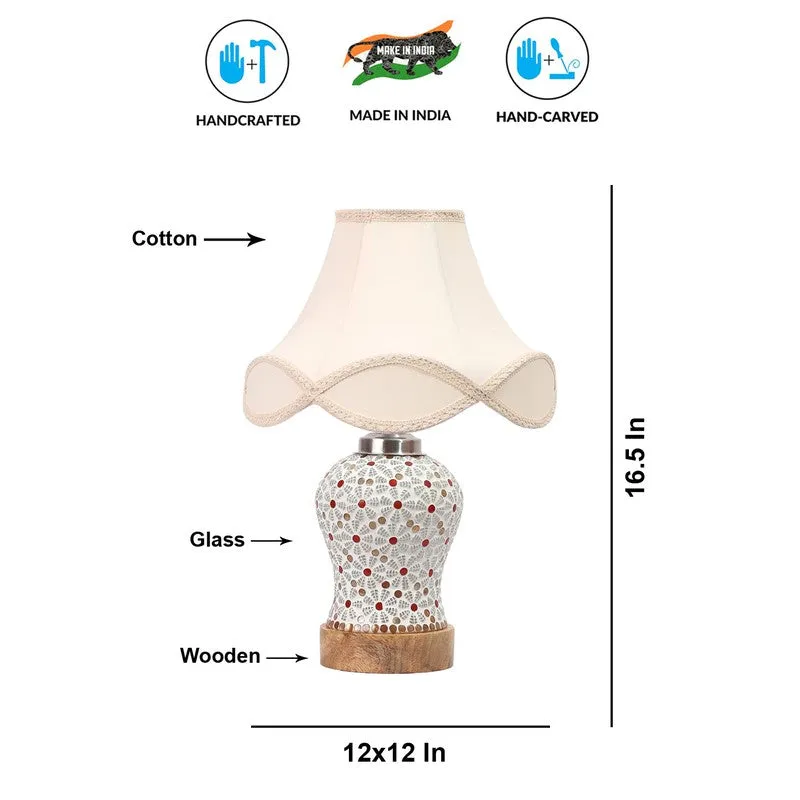 Harmyra Arc Wooden Table Lamp - Multicolor media 9