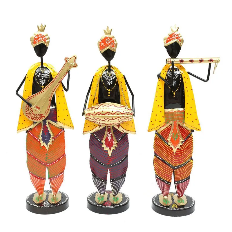 Ethnik Troupe Showpiece - Set Of Three media 3