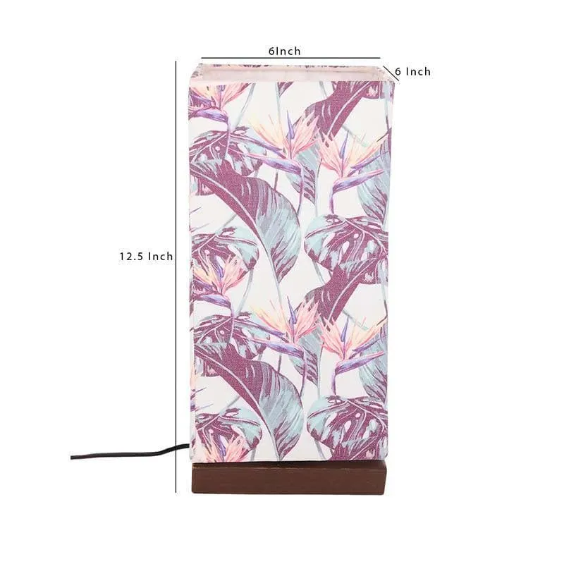 Tropical Fabric Table Lamp - Multicolor media 5