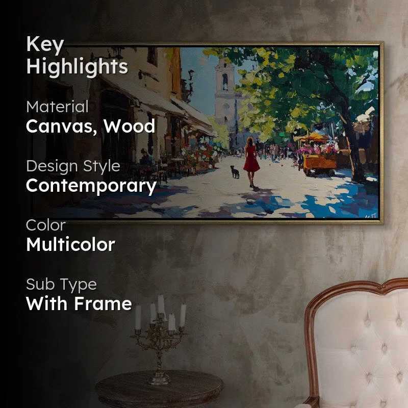 Emberlyn Canvas Wall Painting With Frame media 2