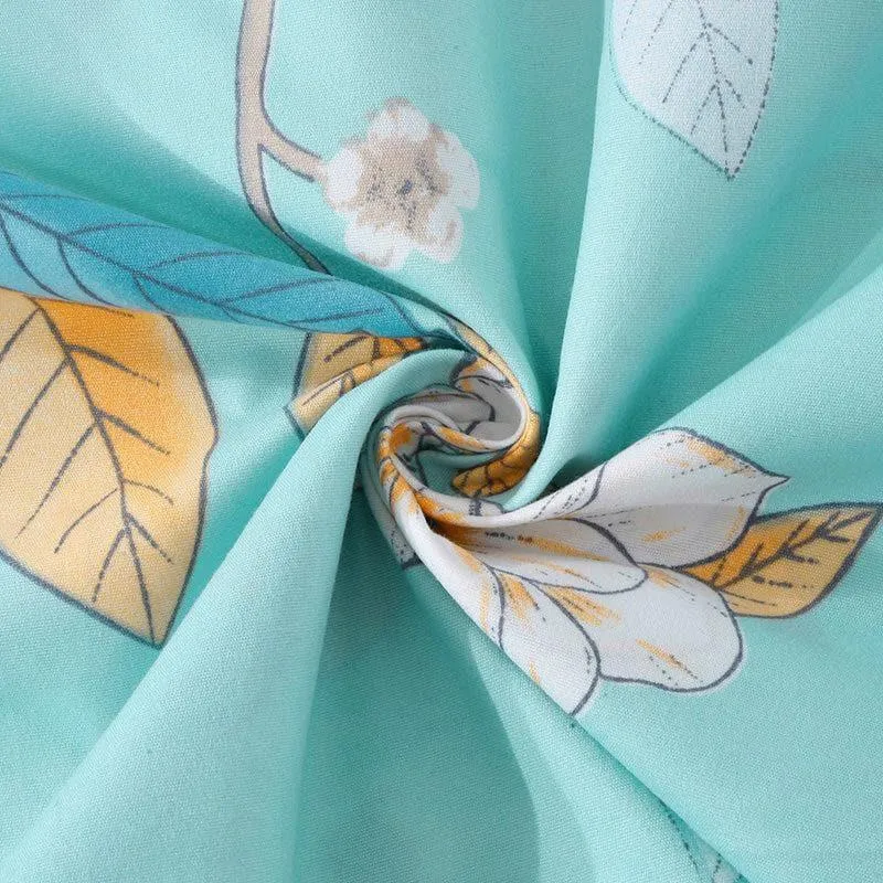 Ocean Garden Bedsheet - 150 GSM media 5
