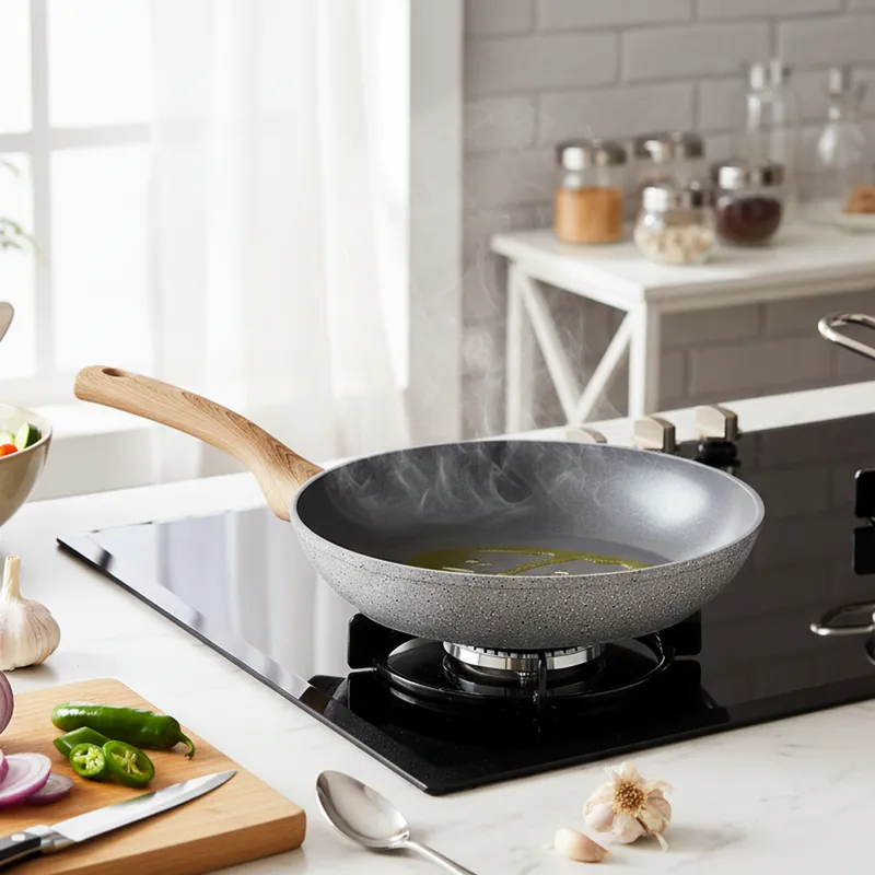 Bergner Ever Glide Induction Safe Non-Stick Frying Pan - 21 cm media 1