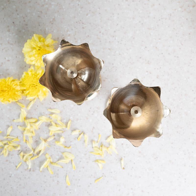 Kopal Decorative Diya - Set Of Two media 3