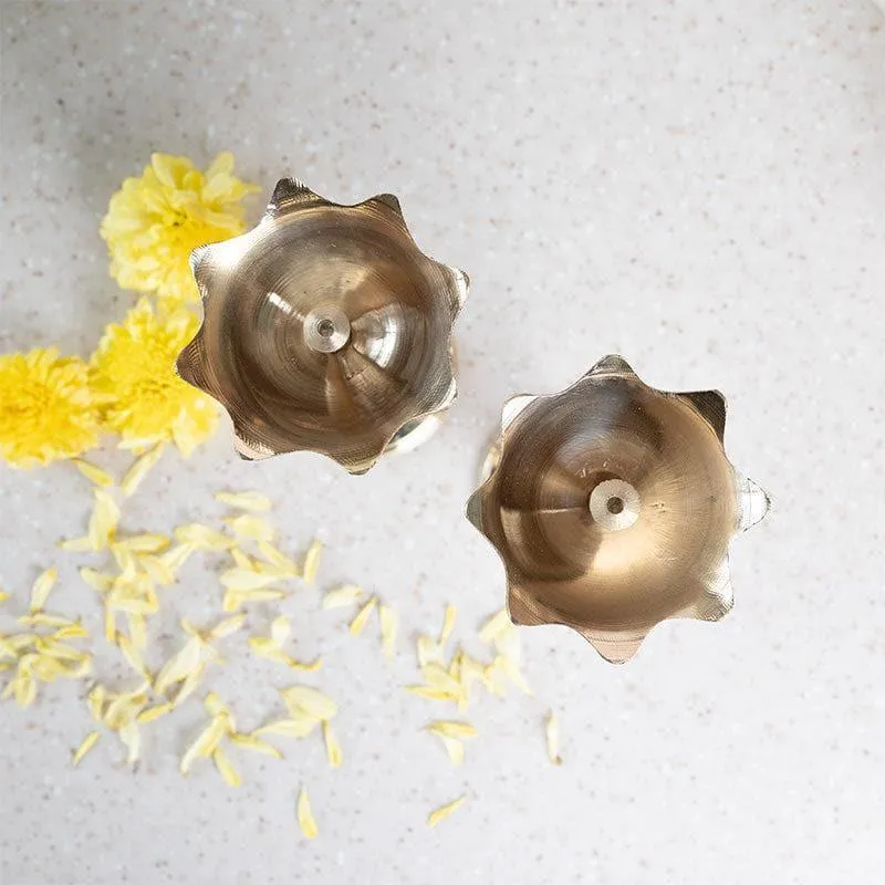 Kopal Decorative Diya - Set Of Two media 3