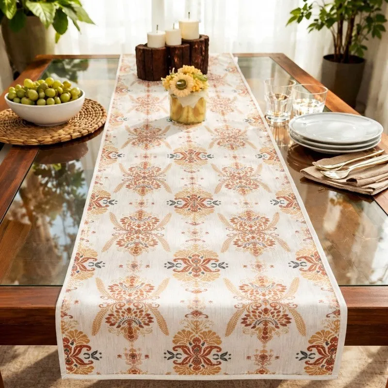 Rangriti Ethnic Damask Table Runner media 3