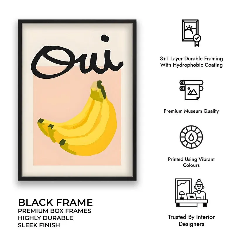 Yellow Pulp Archival Canvas Wall Art - Black media 10