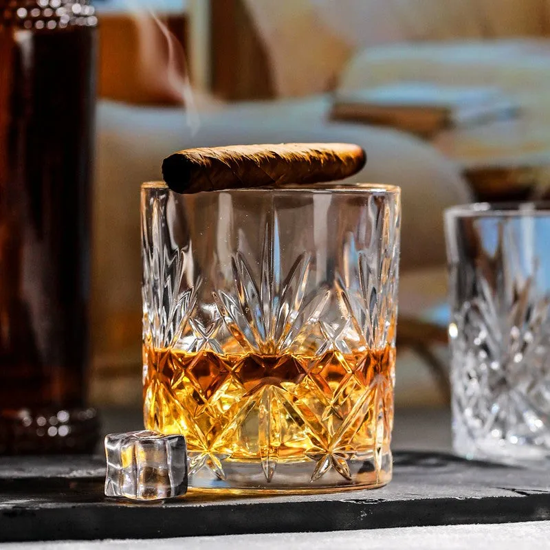 Crystal Swords Whiskey Glasses (337 mL Each) - Set Of Two media 3