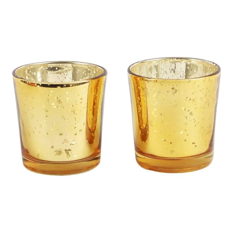 Brionne Tealight Candle Holder (Gold) - Set Of Four media 3