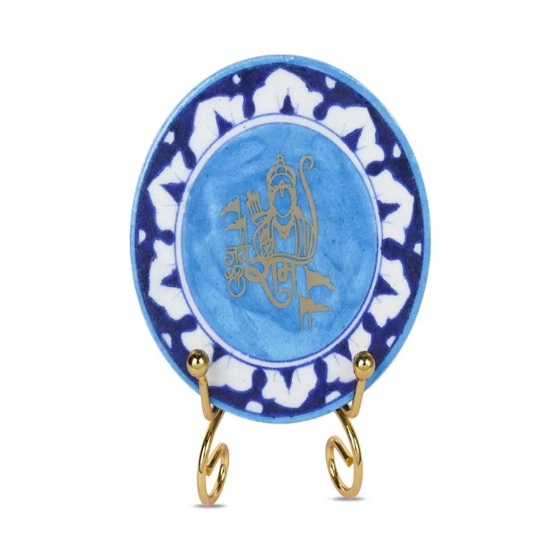 Jai Shree Ram Handcrafted Ceramic Showpiece media 7