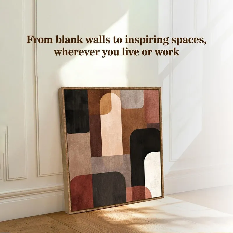 Harmony Fusion Canvas Wall Art With Frame media 8