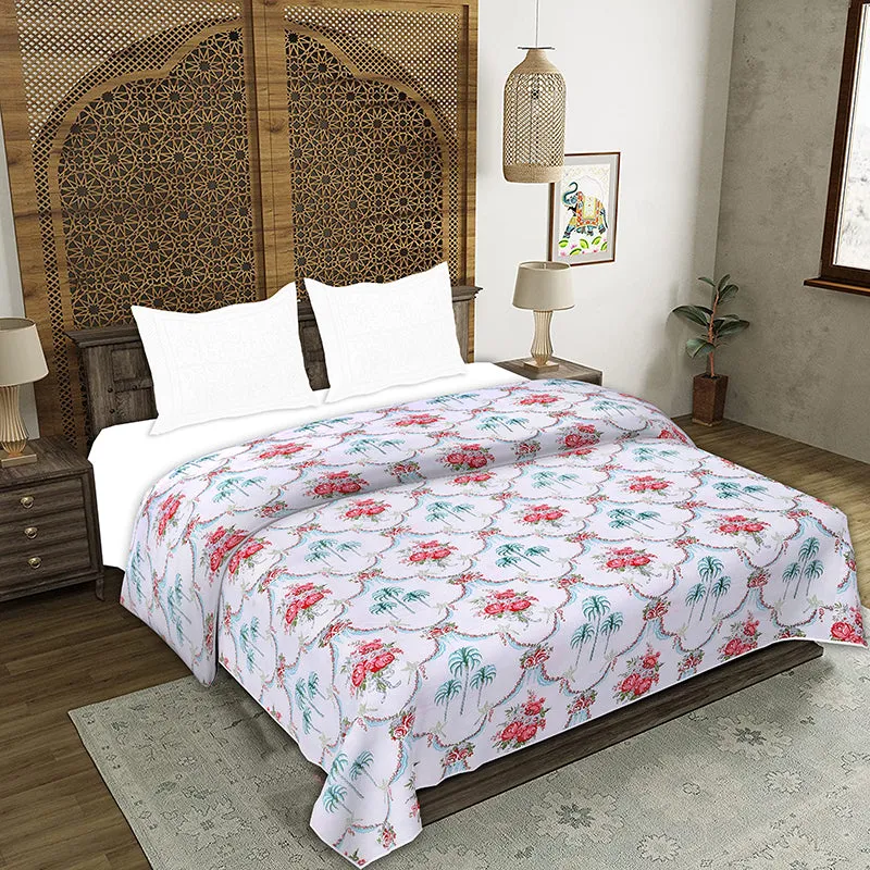 Shahi Maze Ethnic Cotton Dohar - Pink media 1