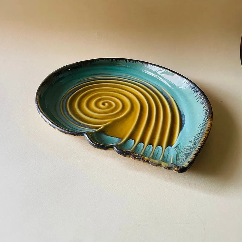 Shell Ceramic Platter media 6