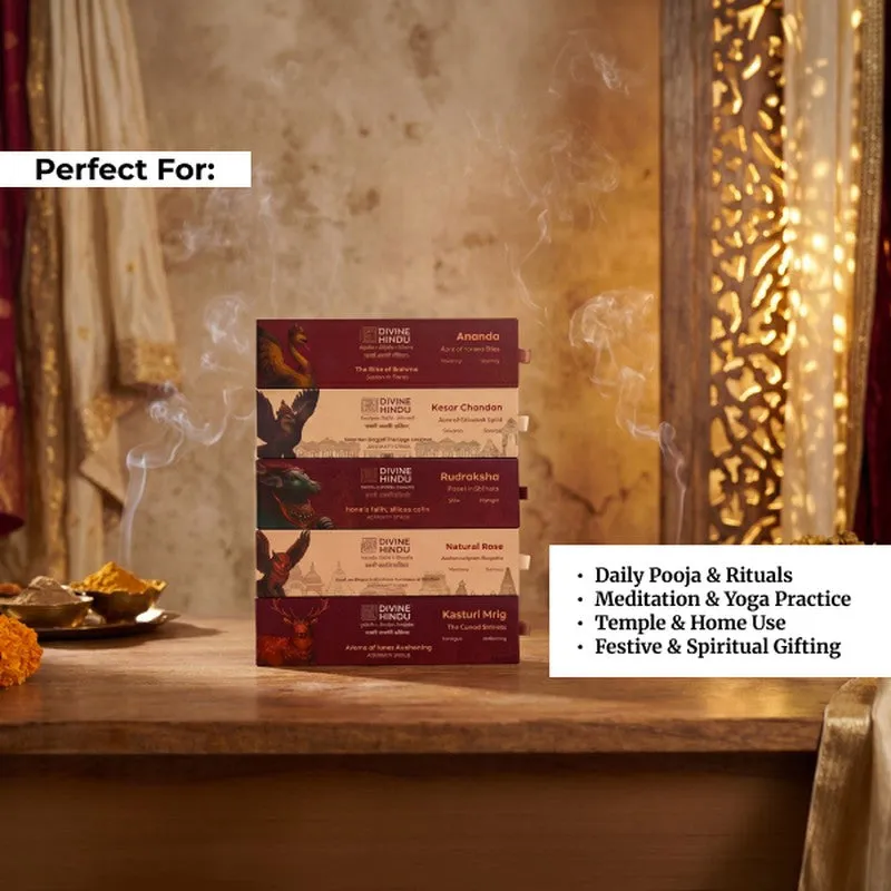 Blissful Temple Incense Sticks - 150 Incense Sticks media 4