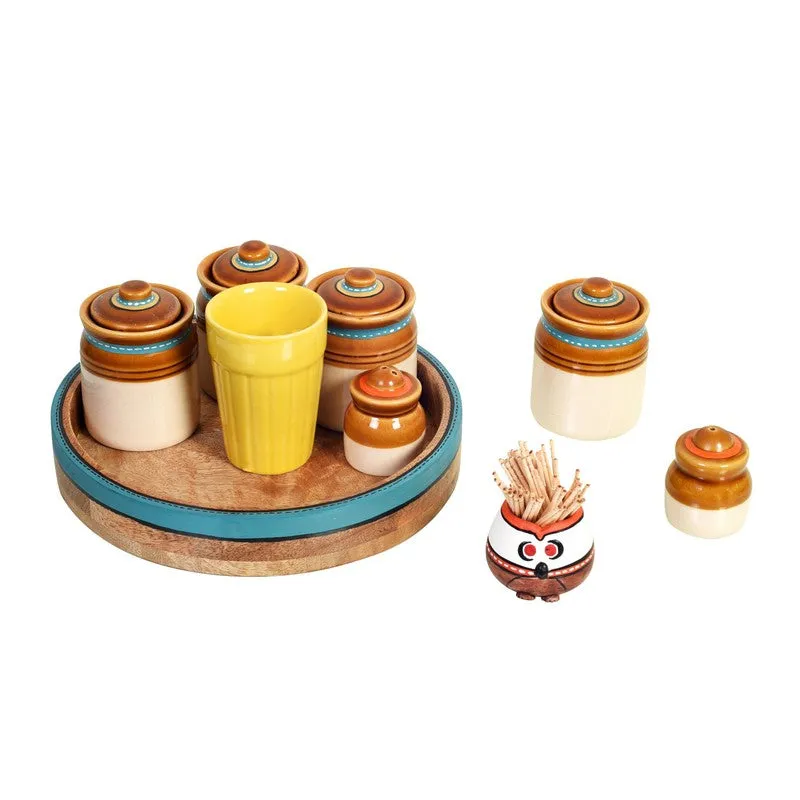 Clayvia Jar Set With Trey media 3