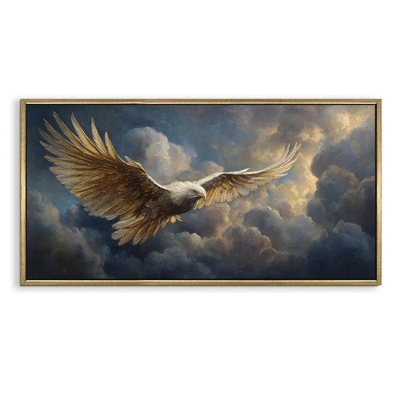Soaring Canvas Wall Painting With Frame media 3