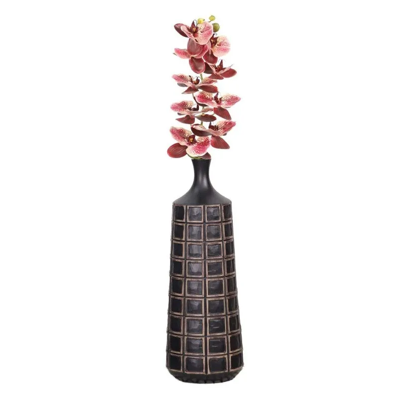 Decorative Artificial Orchids Flowers Stick - Red media 6
