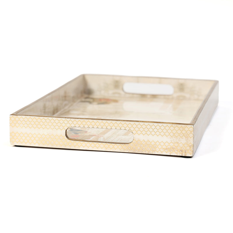 Darbar Parade Enamel Coated Serving Tray media 6