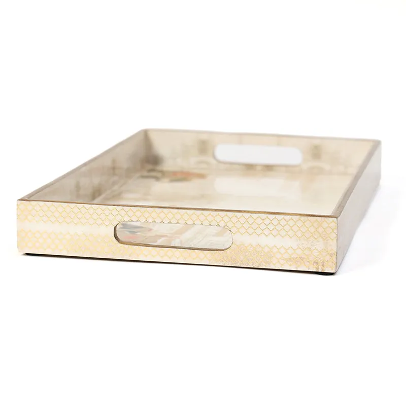 Darbar Parade Enamel Coated Serving Tray media 6