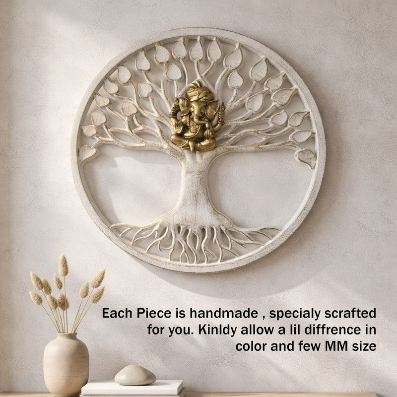 Eternal Tree of Life Ganesha MDF Wall Accent media 6