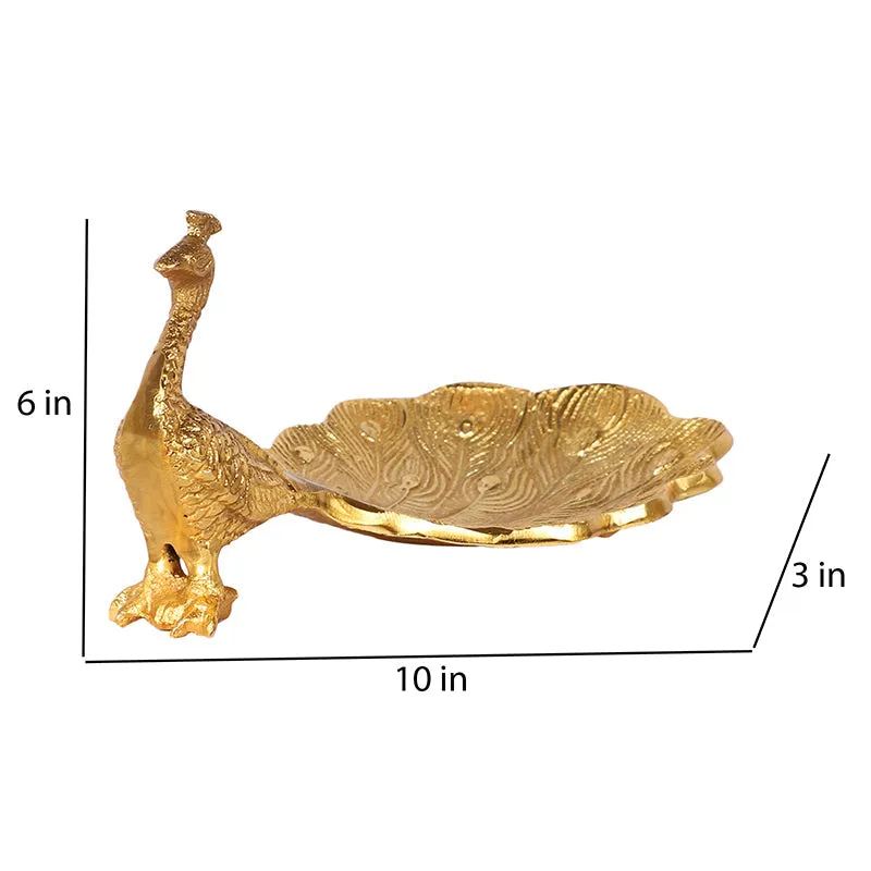 Ccile Aluminum Platter - Gold media 8