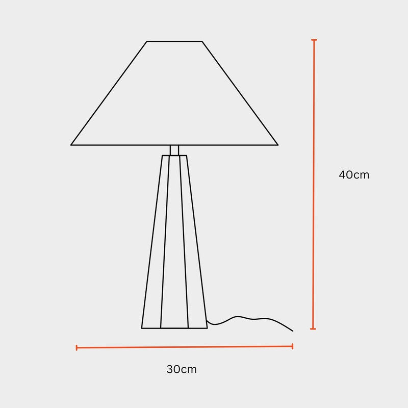 Fig Living Harmony Table Lamp - Beige media 12