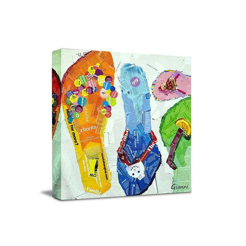 Walks Of Life Canvas Wall Painting media 4
