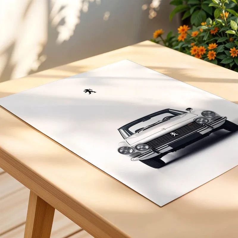 Classic Elegance Wall Poster - White media 5