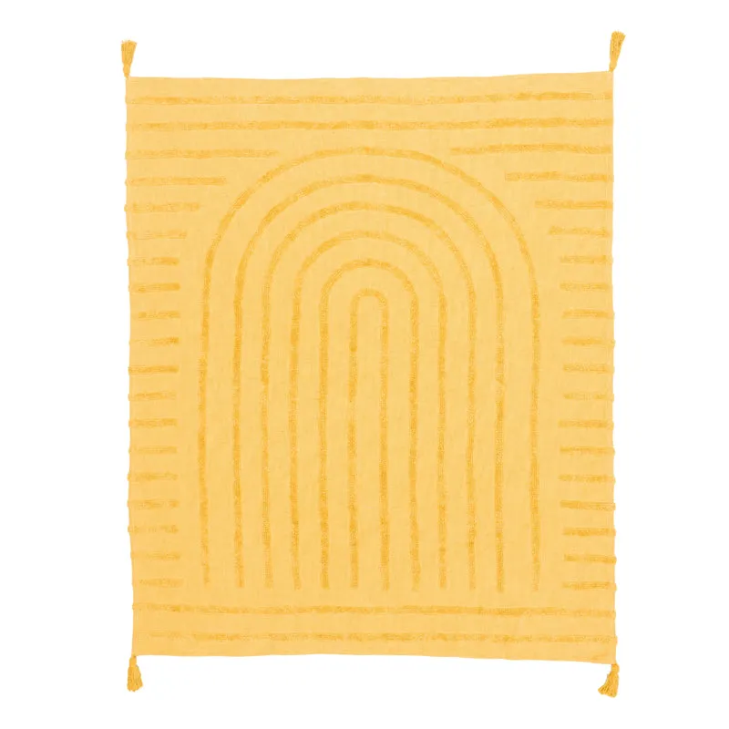 Aislyn Table Tufted Tassled Throw - Rectangle media 5