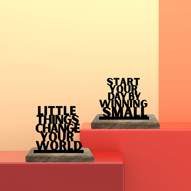 Little Things Showpiece - Set Of Two