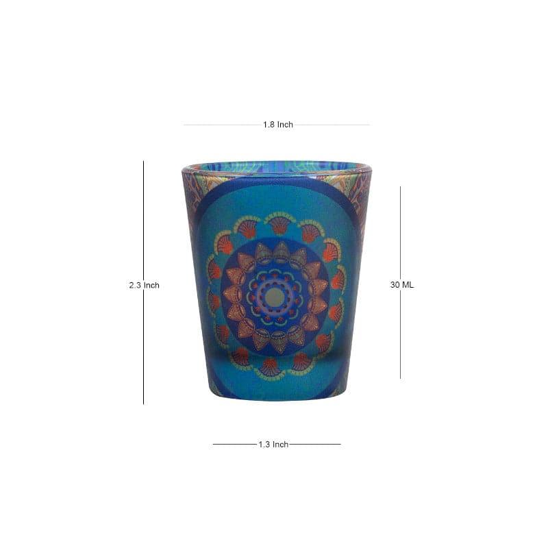Synergia Frosted Shot Glass (30 ml) - Set Of Four media 3