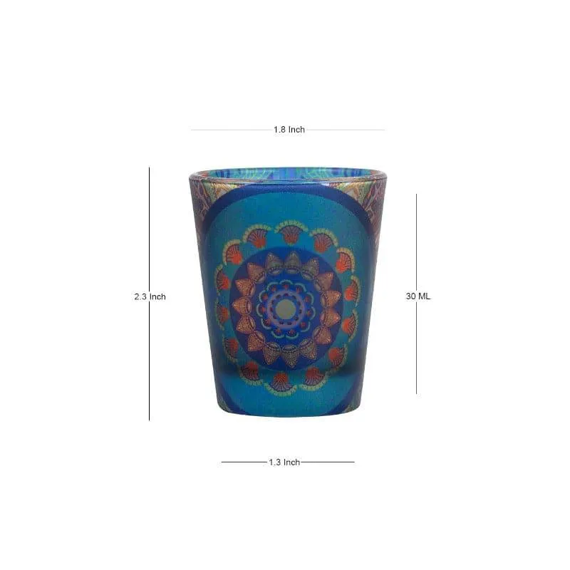 Synergia Frosted Shot Glass (30 ml) - Set Of Four media 3