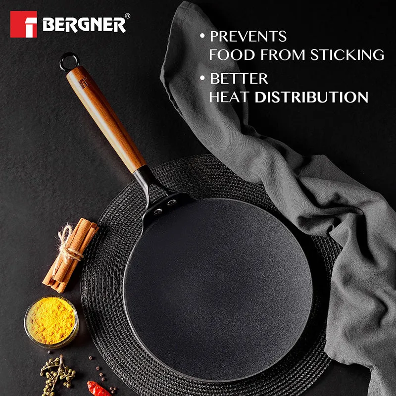 Bergner Ferrocasa Induction Safe Cast Iron Roti Tawa - 22 cm media 7