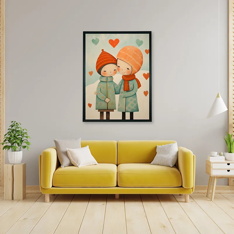 Sibling Souls Canvas Wall Art media 5