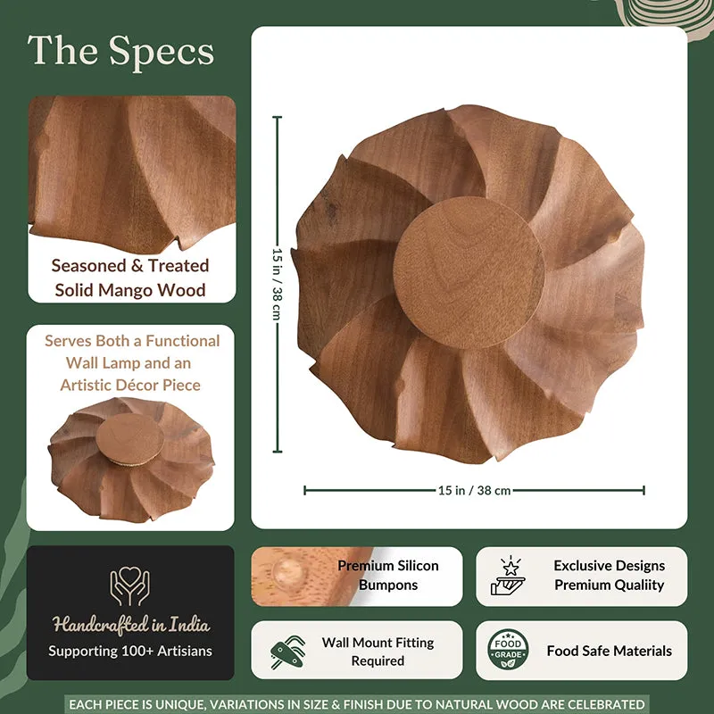 Varnen Wooden Wall Lamp media 10