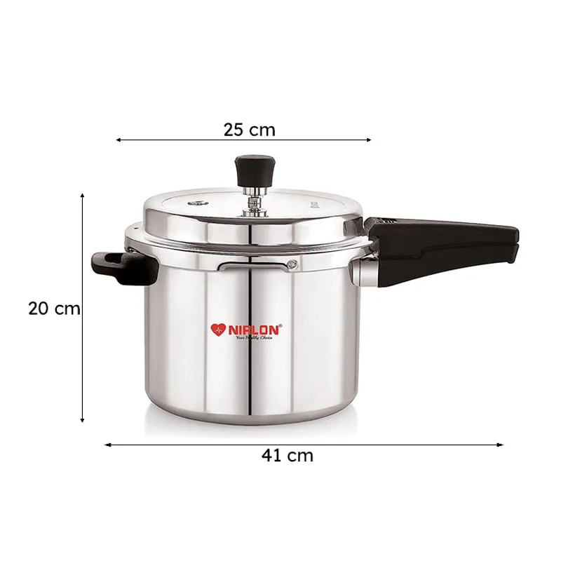 Nirlon Easy Seal Pressure Cooker - 5000 mL/ 10 Inches media 9