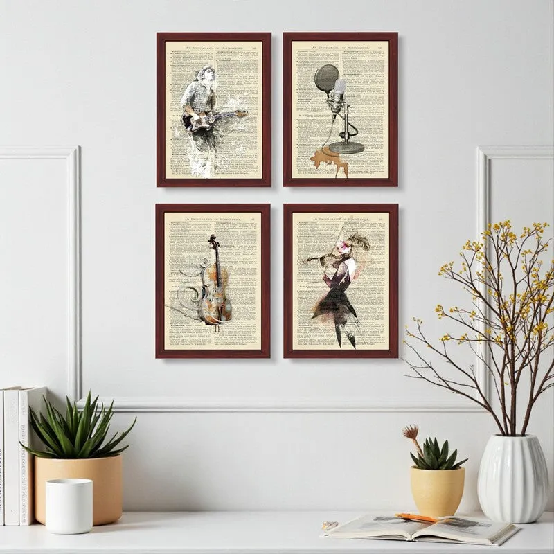 Muscical Fiesta Wall Art - Set Of Four media 3