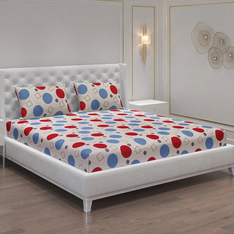 Monte Carlo Doodle Flow Bedsheet - 120 GSM media 1