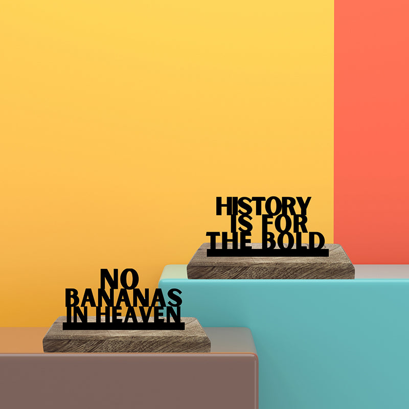 Bold History Showpiece - Set Of Two