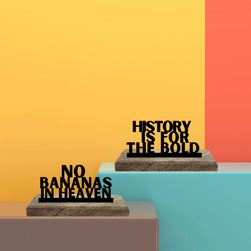 Bold History Showpiece - Set Of Two media 1