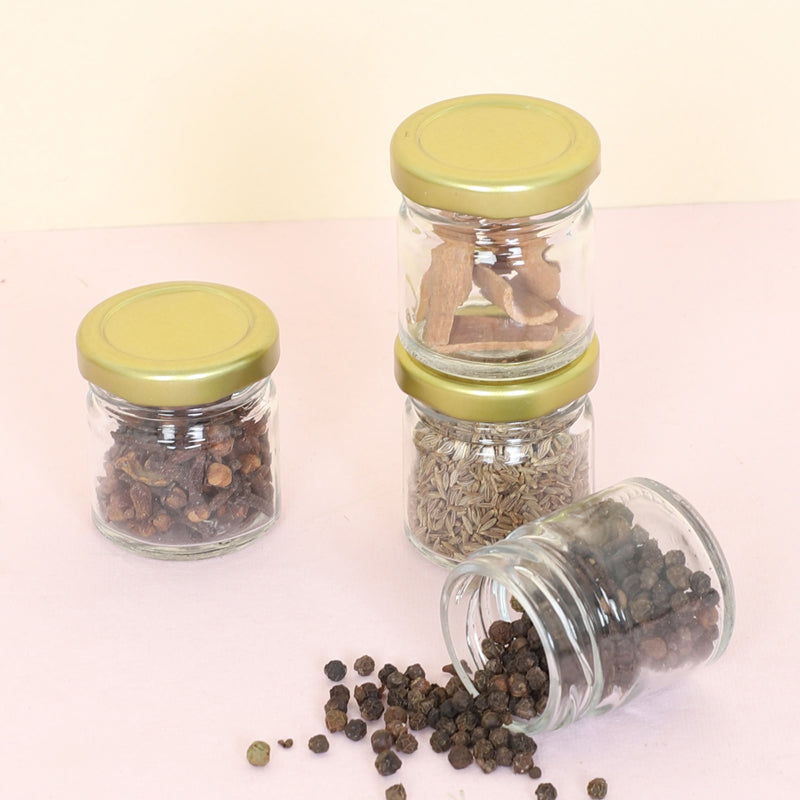 Shello Airtight Storage Jar (40 mL Each) - Set Of Four media 3